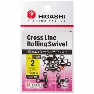 ������� Higashi Cross Line Rolling Swivel, #2, 28 ��, 6 ��/�� - ��������-������� ������� ��� ������� �����