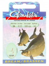 ������ GAMAKATSU HOOK BKD-1010R BREAM 100 CM ������ 016 ����� 0,12 - ��������-������� ������� ��� ������� �����