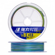 ���� �������� Major Craft Dangan Braid PEx8 (Multicolor) 300 m, #2.5 (0,21 mm), 40 lb (18 kg) - ��������-������� ������� ��� ������� �����