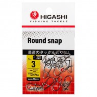 ������� Higashi Round Snap, #3, 47 ��, 10 ��/�� - ��������-������� ������� ��� ������� �����