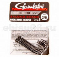 ������ Gamakatsu Double 22 Long Shank - #2/0 - ��������-������� ������� ��� ������� �����