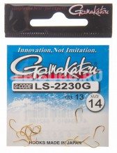 ������ GAMAKATSU LS-2230G NEW LABEL HOOKS GOLD #14 - ��������-������� ������� ��� ������� �����