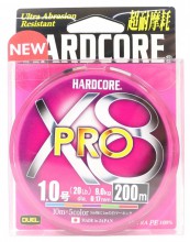 �������� ���� Duel PE Hardcore X8 Pro (5Color) 200 m - #0.6 (0.13 mm), 5,8 kg - ��������-������� ������� ��� ������� �����