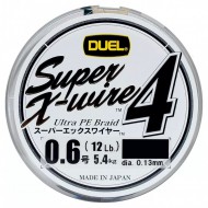 �������� ���� Duel PE Super X-Wire 4 (5Color) 200 m - #1.2 (0.19 mm), 9,0 kg - ��������-������� ������� ��� ������� �����