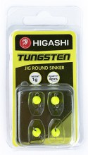������� Higashi Jig Tungsten Sinker R Fluo Yellow 1 ��, 4 �� - ��������-������� ������� ��� ������� �����