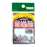 �������� ������ Yarie �806 Split Ring, Black, #1, 10 lb, 30 ��/�� - ��������-������� ������� ��� ������� �����