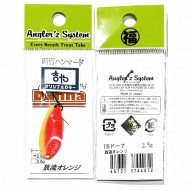 ������ Anglers System Dohna 2 g Kitiya Color #Release Orange - ��������-������� ������� ��� ������� �����