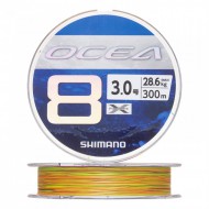 �������� ���� Shimano Ocea 8X 300 �, #3 (0,28 ��), 63 lb (28,6 ��) - ��������-������� ������� ��� ������� �����