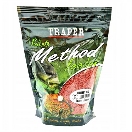 ������� Traper Method Feeder Pellet 2 mm 500 gr - Halibut Red (������ �������) - ��������-������� ������� ��� ������� �����