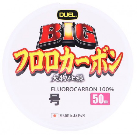 ������������ Duel BIG Fluorocarbon 100% 50 m - #6, 11 kg (0.405 mm) - ��������-������� ������� ��� ������� �����