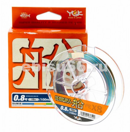 ���� �������� YGK Veragass X8 100m 16lb - ��������-������� ������� ��� ������� �����