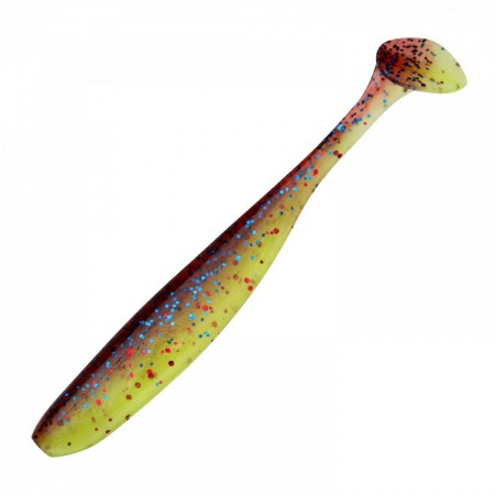 �������� ����������� Keitech Easy Shiner 4.5" #EA15 Grape Chart Red FLK - ��������-������� ������� ��� ������� �����